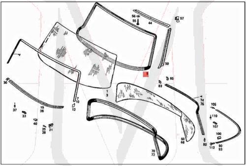 SEAL,WINDSHEILD FRONT