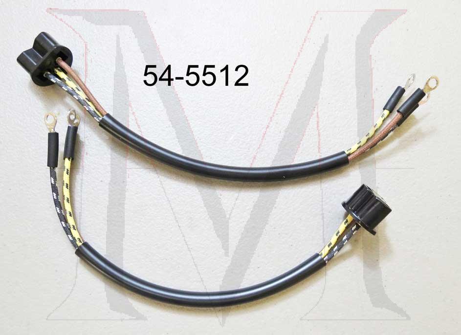 190SL WIRING HARNESS - HEADLIGHT BUCKET