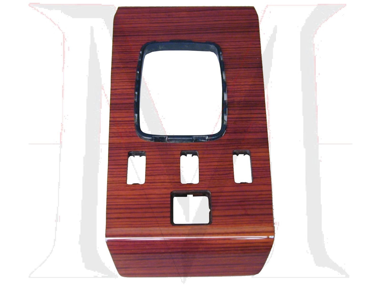 MERCEDES SHIFT CONSOLE ZEBRANO WOOD SL (83-85)
